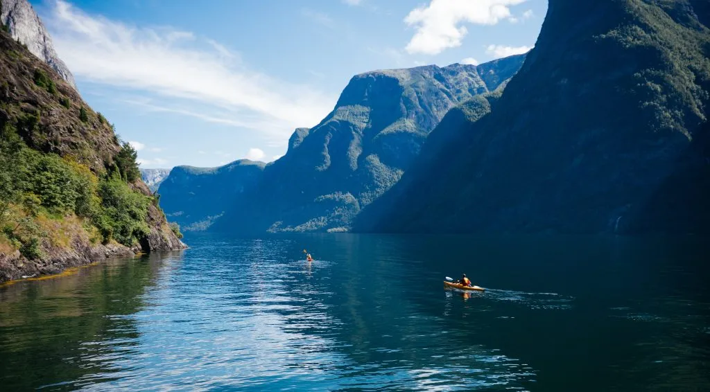 Canoeing norway