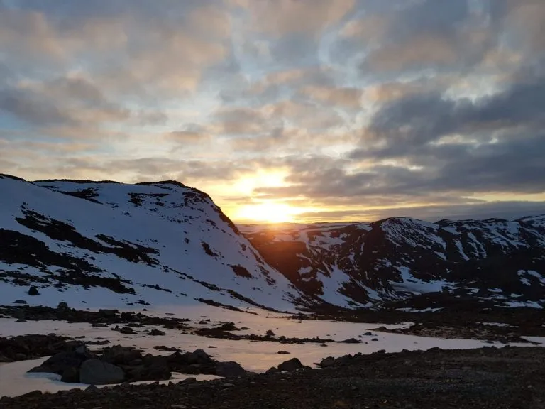 Honningsvag evning view