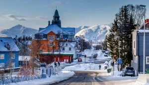 Tromso in winter