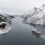 Winter fjord cruise